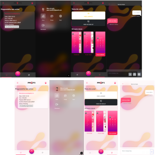 Aplicatie mobila pentru Service Auto