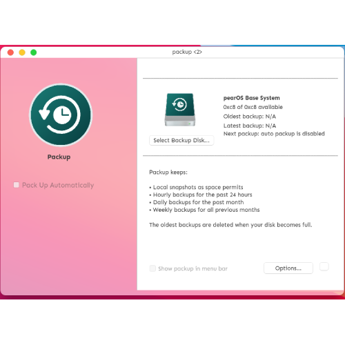Aplicatie de backup si restore pentru Linux
